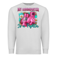 Dove Grey Breast Cancer my Goddaughter is a fighter Premium Sweatshirt - Artiststas