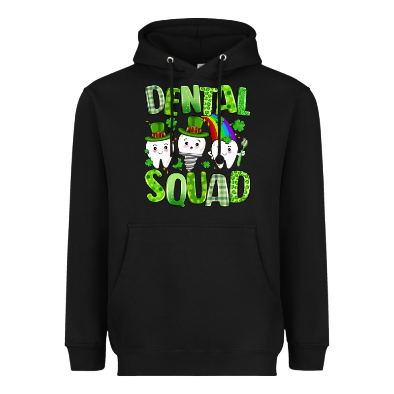 St. Patricks Day Dental Squad Heavyweight Hoodie by Artiststas | Teevron
