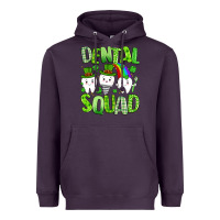 Plum st. patricks day dental squad Heavyweight Hoodie - Artiststas