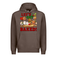 Let's Get Baked Premium Hoodie | Teevron