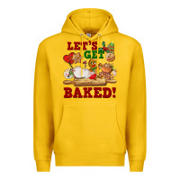 Lemon let's get baked Premium Hoodie - FaDigitalArtStudio