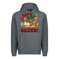 Rock let's get baked Premium Hoodie - FaDigitalArtStudio