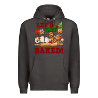 Smoke let's get baked Premium Hoodie - FaDigitalArtStudio