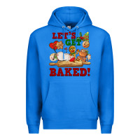 True Royal let's get baked Premium Hoodie - FaDigitalArtStudio
