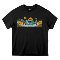 Black american football mom libbey glass Heavy Core Tee - BundleAndBundleShop