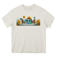 American Football Mom Libbey Glass Heavy Core Tee | Teevron