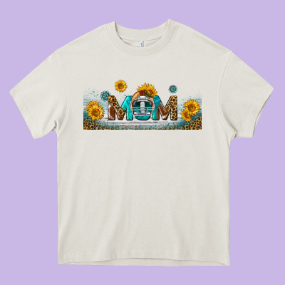 American Football Mom Libbey Glass Heavy Core Tee Designed By Bundleandbundleshop