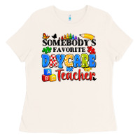 Bone somebody's favorite daycare teacher Ladies Tee - Artiststas