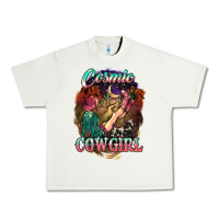 Pistachio Cosmic Cowgirl Urban Heavy Tee - HowdyJamesFarm