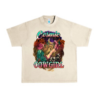 Sandshell Cosmic Cowgirl Urban Heavy Tee - HowdyJamesFarm