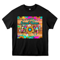 Black proud nurse mom Heavy Core Tee - JahusDesignShop