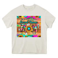 Cream proud nurse mom Heavy Core Tee - JahusDesignShop