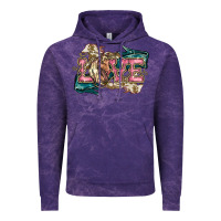 Cloud Purple Love Horse Vintage Hoodie - HowdyJamesFarm