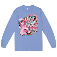 Colony Blue love hope cure Long Sleeve Tee - CowGirlArtShop