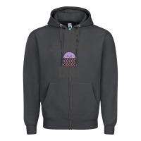 Smoke i m a jellyfish duh halloween costume Zipper Hoodie - lanVoArt