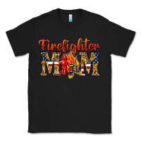 Black Firefighter Mom Classic Tee - texasbilliewilder