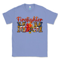 Colony Blue Firefighter Mom Classic Tee - texasbilliewilder