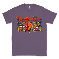 Lavender Firefighter Mom Classic Tee - texasbilliewilder
