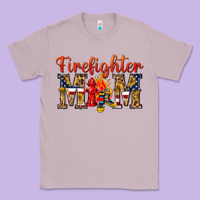 Firefighter Mom Classic Tee Designed By Texasbilliewilder