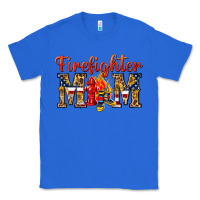 True Royal Firefighter Mom Classic Tee - texasbilliewilder