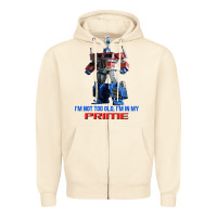 Sandshell optimus prime 2 Zipper Hoodie - lanVoArt