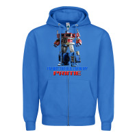 True Royal optimus prime 2 Zipper Hoodie - lanVoArt