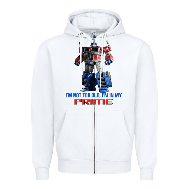 Optimus Prime 2 Zipper Hoodie by lanVoArt | Teevron