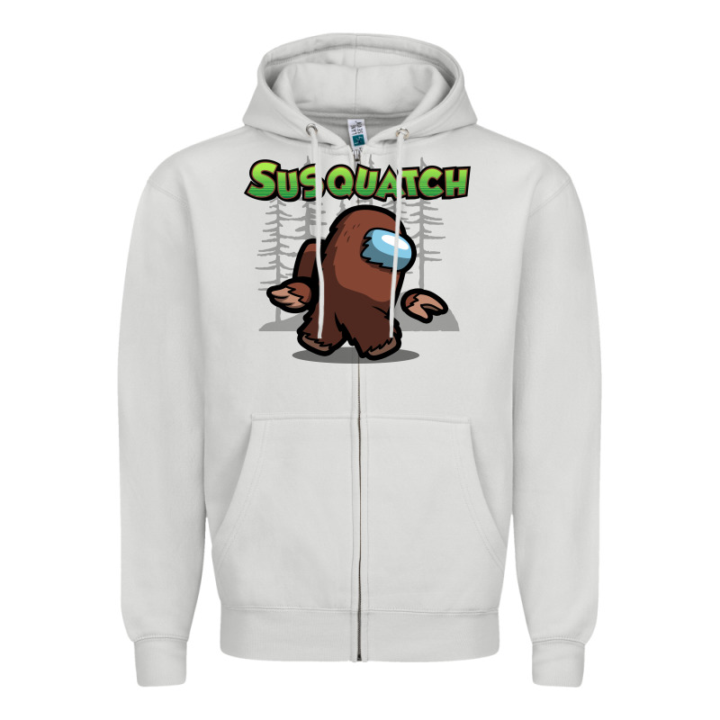 Susquatch Gift Nature Zipper Hoodie by lanVoArt | Teevron