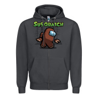 Smoke susquatch gift nature Zipper Hoodie - lanVoArt