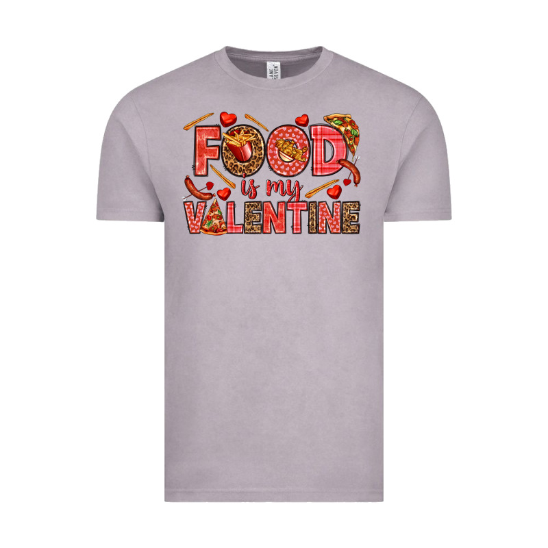 Food Is My Valentine Vintage Tee by HowdyJamesFarm | Teevron