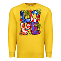 Lemon puerto rico love Premium Sweatshirt - Artiststas
