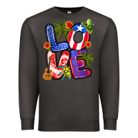 Smoke puerto rico love Premium Sweatshirt - Artiststas