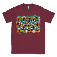 Burgundy girls mama Classic Tee - RacoonDesign