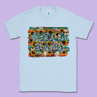Girls Mama Classic Tee Designed By Racoondesign