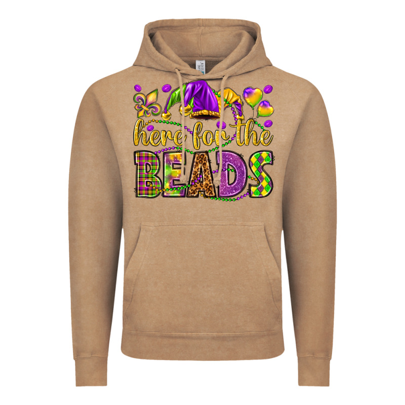 Here For The Beads Vintage Hoodie by HowdyJamesFarm | Teevron