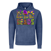 Vintage Denim Here for the beads Vintage Hoodie - HowdyJamesFarm