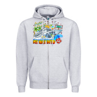 Heather Grey 2024 Cruisin Zipper Hoodie - CowhideDigitalArt