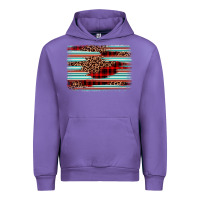 Tulip leopard serape background Urban Hoodie - BarkalooDesign