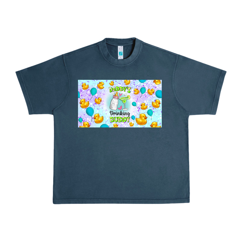 Daddy's Drinking Buddy Urban Heavy Tee by TumblerDesignByShophia | Teevron