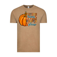 Vintage Coffee Autumn leaves and pumpkin please Vintage Tee - RanaPortraitStore
