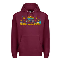 Burgundy difference maker teacher life libbey glass Premium Hoodie - BundleAndBundleShop