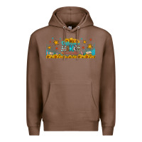 Chestnut difference maker teacher life libbey glass Premium Hoodie - BundleAndBundleShop