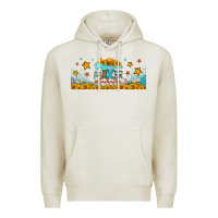 Oatmeal Heather difference maker teacher life libbey glass Premium Hoodie - BundleAndBundleShop