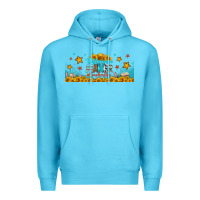 Ocean Blue difference maker teacher life libbey glass Premium Hoodie - BundleAndBundleShop