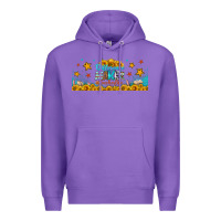 Purple difference maker teacher life libbey glass Premium Hoodie - BundleAndBundleShop