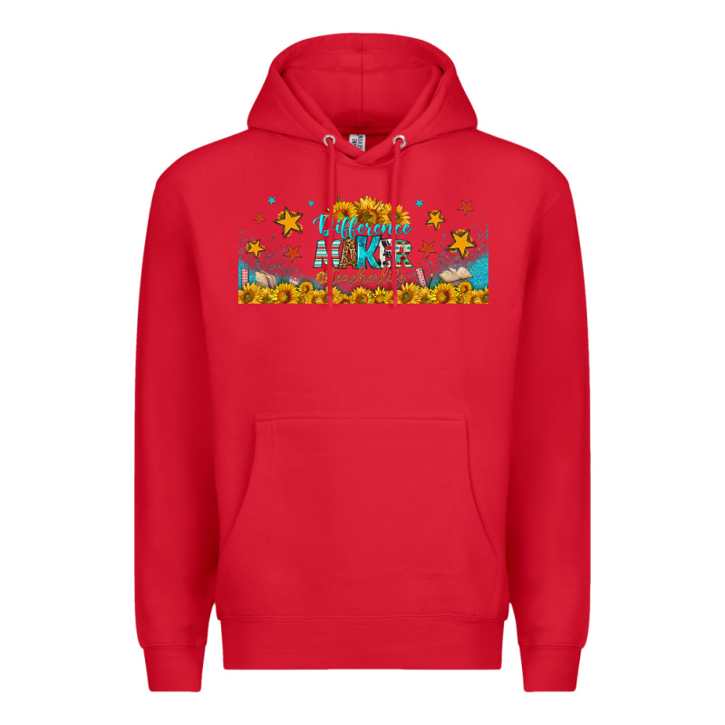 Difference Maker Teacher Life Libbey Glass Premium Hoodie by BundleAndBundleShop | Teevron