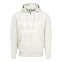 Oatmeal Heather Why I am a Democrat cool political outfit for democrats Long Sleeve Zipper Hoodie - lanVoArt
