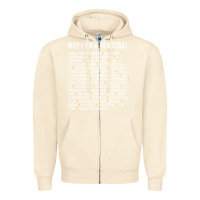 Sandshell Why I am a Democrat cool political outfit for democrats Long Sleeve Zipper Hoodie - lanVoArt