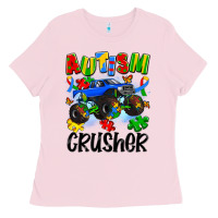 Bubblegum Pink autism crusher Ladies Tee - Artiststas