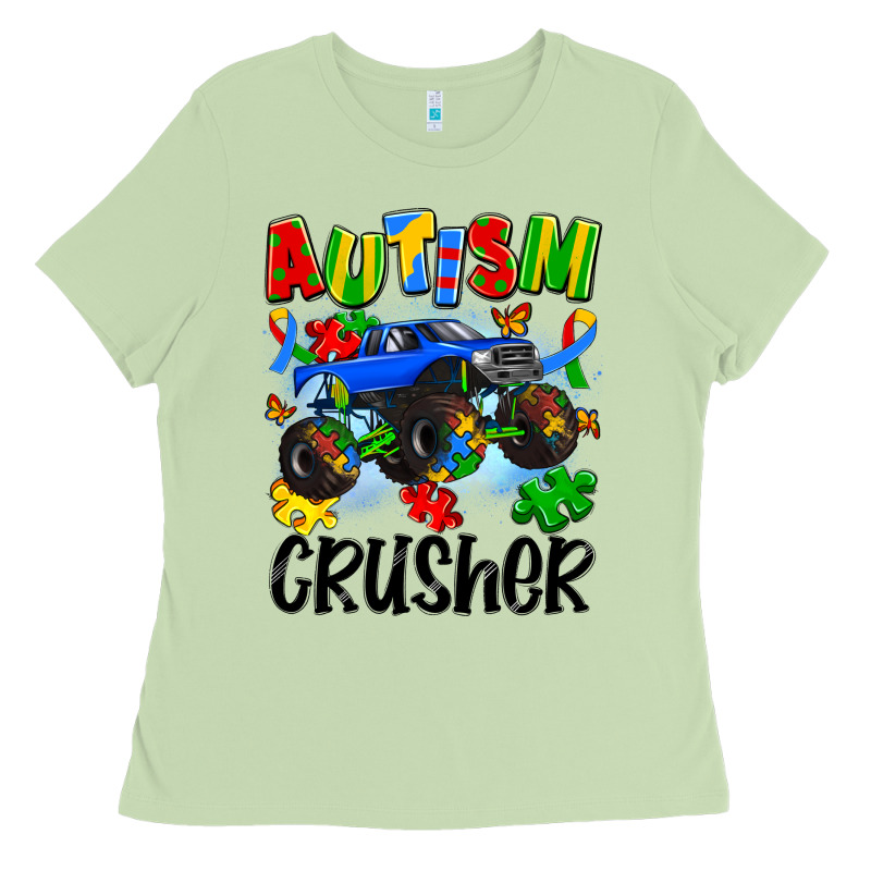 Autism Crusher Ladies Tee by Artiststas | Teevron